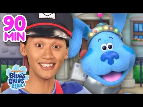 1+ Hour of Music & Games with Blue and Josh! | Missing Color & Shape Games | Blues Clues & You!