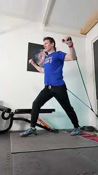 Full body workout in 20 minutes, resistance bands