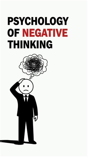 Psychology of Negative Thinking#Psychology#NegativeThinking#Overthinking#motivation #SelfImprovement