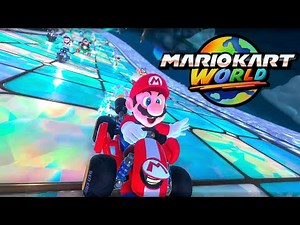 Mario Kart World - New Rainbow Road (Full Race 4K) | Grand Prix Mode