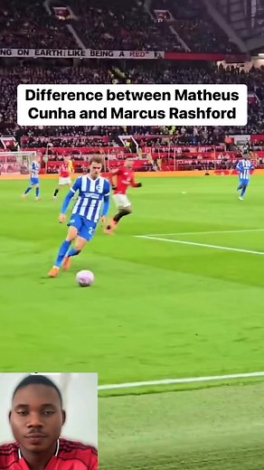 Difference between Matheus Cunha and Marcus Rashford #cunha #matheuscunha #rashford | Real United Vibe