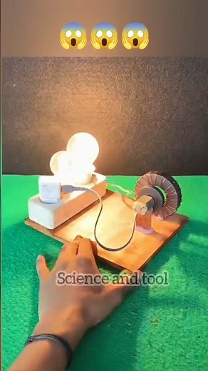😱😱How to Make Free Energy Generator with Magnet and Motor 😲#shorts