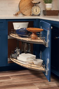 Blind Corner Base Cabinet with Curve Pull Out | Thomasville Cabinetry