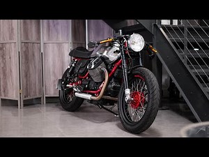 Moto Guzzi V7 Racer build by BAAK Motocyclettes