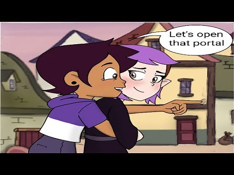 luz x Amity The Owl House 😄 || Comic Dub By Mi Comic