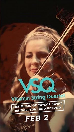 Vitamin String Quartet: The Music of Taylor Swift, Bridgerton, and Beyond Promo #2