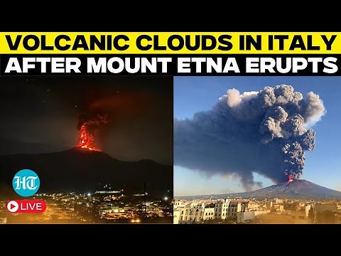 Mount Etna LIVE | Italy's Mount Etna Eruption Forces Tourist Evacuation | Italy Volcano | Sicily
