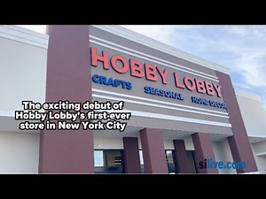 Take a sneak peek of the first Hobby Lobby in NYC