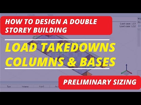 HOW TO DESIGN A Double Story Building: Part 2A Load Takedown (An Example)