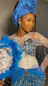 A typical African Bride 😍 congratulations my baby Edeh Testimony Daberechi, you came, you saw and you conquered, go and show delta state what you came with 😍. I know your family will be so proud of you you, just like I am 😍, Go and continue representing GFA | Anastasia Glowberry Micheal