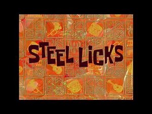 Spongebob music steel licks 53