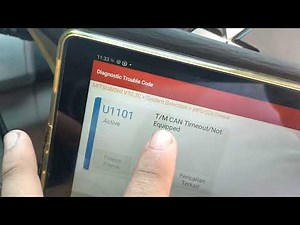 Penyebab DTC U 1101 triton/pajero