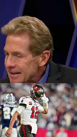 Skip reacts to Tom Brady dropping an F bomb when asked about retirement | UNDISPUTED | #shorts