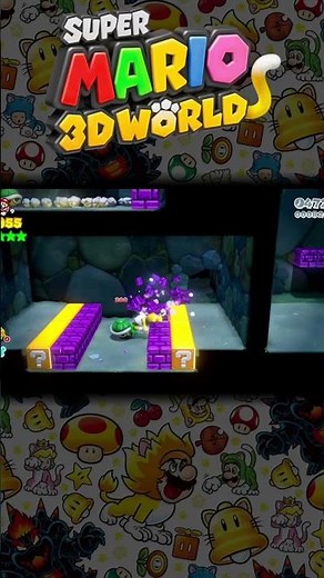 Super Mario 3D World + Bowser’s Fury: World 1-2 Stars & Stamp with Mario