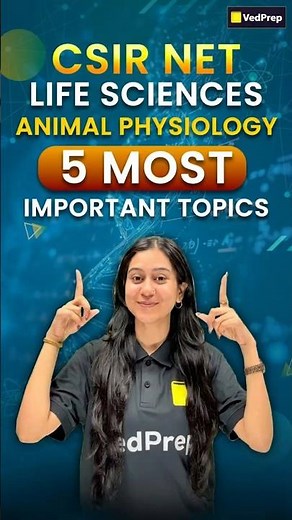 5 Must Do Topics 😱 | Animal Physiology | VedPrep