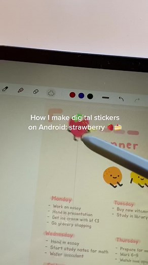 How to Create Digital Stickers on Android with Adobe Sketchbook