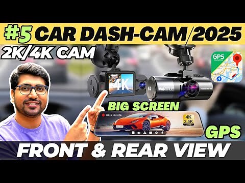 Premium 2K/4K Car Dash Camera⚡Best Dash Cam 2024⚡Best Dash Cam 2024 India Under 10000⚡(FRONT & REAR)