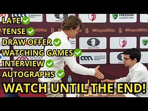 🎦 Magnus Carlsen’s Final Game for His 6th World Rapid Title | World Rapid 2025
