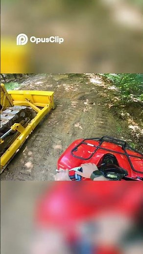 The dozer needed a quick fix to finish the road build and excavation