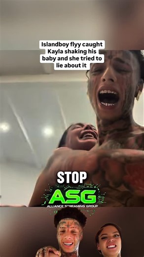 Asg Clipps on Instagram: "Islandboy flyy caught Kayla shaking his baby and she tried to lie about it #islandboys"