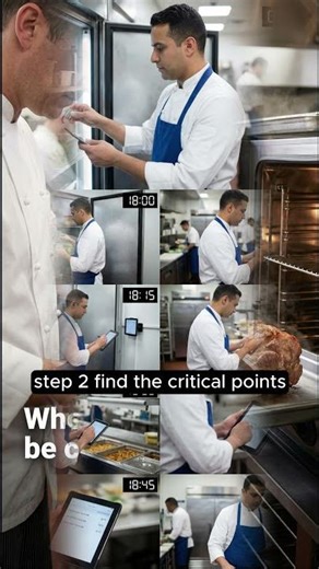 HACCP Explained in 40 Seconds | 7 Food Safety Principles Every Chef Must Know.#shorts#youtubeshorts