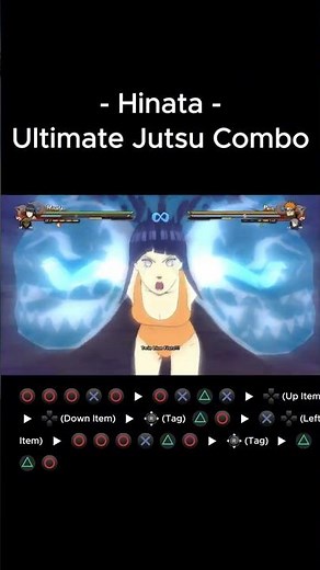 Hinata Ultimate Jutsu Combo