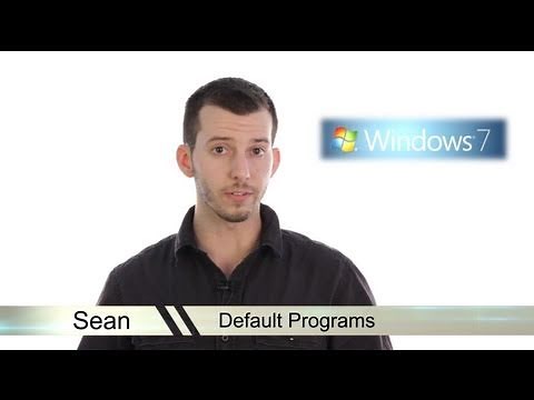 Learn Windows 7 - Setting Default Programs