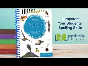 Purposeful Design Publications Spelling Plus Series Overview