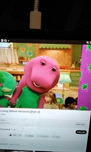 barney byg friends barney I love you song version mixed