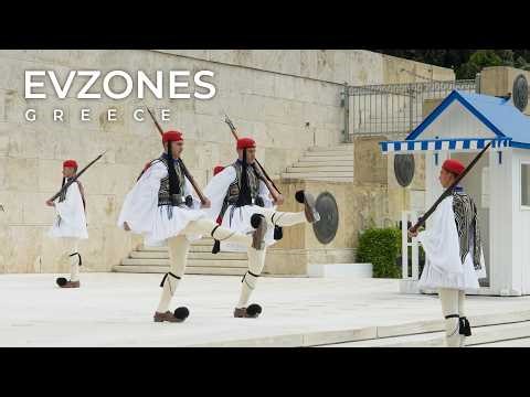 Changing of the Guard in Athens, Greece | Evzones Ceremony 4K