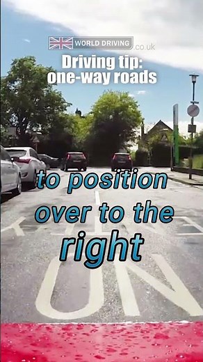 Driving Test Tip - One-Way Roads