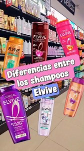 Diferencias entre los shampoos de elvive #tips #cabello #cabellosano #haircut #recomendacion #girls #tipsdebelleza #tipscabello #cabello #élvive #ElviveMx L'Oréal Paris | Nally