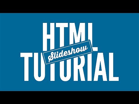 Slideshow erstellen und einbinden - HTML Tutorial • [German] [HD]
