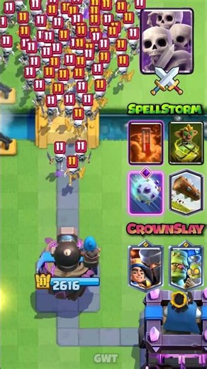 Skeletons Shouldn’t Survive… 😳 #clashroyale