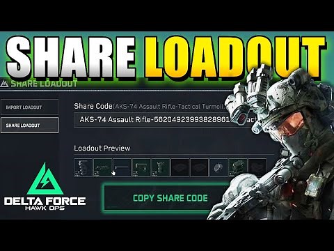 How to Share Loadout in Delta Force