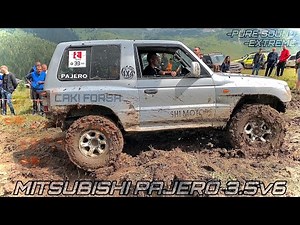 OFF ROAD - BEST OF MITSUBISHI PAJERO 3500v6 #4x4 #extreme (206hp)
