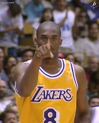 Baby Mamba was a different beast 🐍 #NBARookieWeek | Los Angeles Lakers