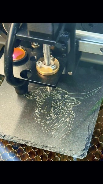 Using SimpleDesign.ai allows you to go from designer to maker in minutes. I created a slate coaster for a football packed Saturday! 5 minutes from design, lightburn and engrave. Our service will launch soon!!! We have a few early access tester slots, DM for free access! #laserdesign #lasercut #cncdesign #omtech #glowforge ###aidesign