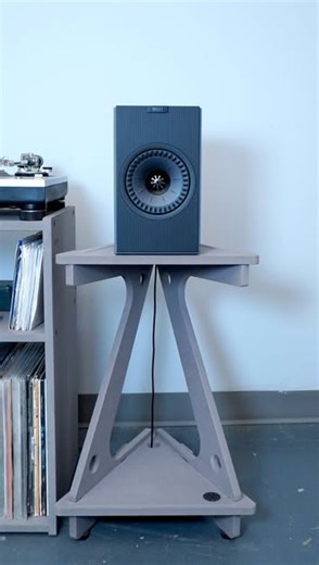 Line Phono on Instagram: "Designed with cable management in mind to tidy up speaker wires, audio cables, or power cords that are used in a home stereo setup, the Line Phono Speaker Stand keeps wires organized to improve your listening space #turntablesetup #linephono"