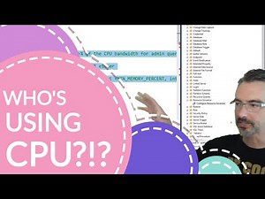How to Find Out Whose Queries are Using The Most CPU