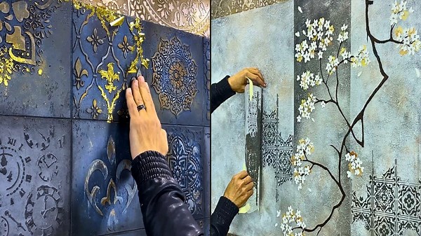 4 genius wall putty hacks for stunning modern wall decor 👌