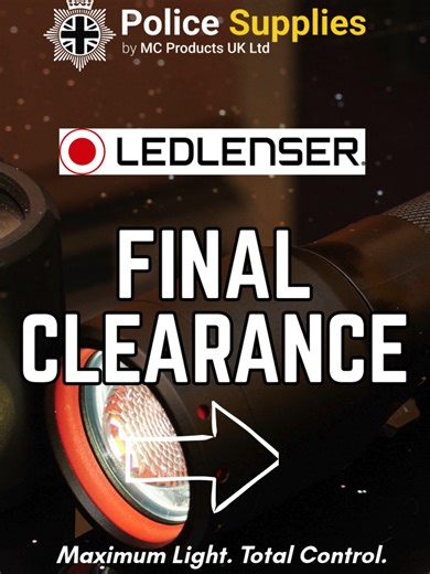 PRICES SLASHED ON ALL LEDLENSER TACTICAL TORCHES 🚨 Professional light for professionals. Our best-selling Ledlenser tactical torches are now available at fantastic prices. Built for reliability, performance, and real-world use — trusted by police, security, and first responders. ⚡ Limited-time savings 🔦 Proven tactical performance Shop now — link in bio. #ledlenserflashlight #torch #tacticaltorch #tacticalgear #flashlight #clearance #policesupplies #policegear #policeofficer #police #lawenforc