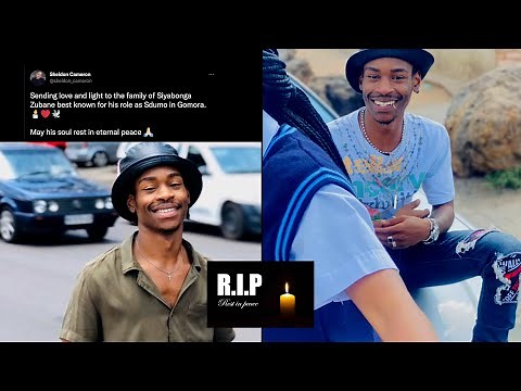 💔🕊Gomora Actor "Sdumo" Siyabonga Zubane Has Passed Away || AGED 23