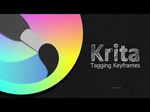 Krita Animation Tagging Keyframes - Adam Earle