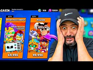 j'ai TOUT ACHETÉ (Brawl Pass Plus et CATALOGUE en ENTIER) j'ai fini Brawl Stars