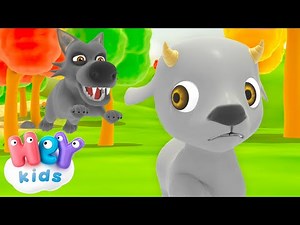 La chèvre grise 🐐 | HeyKids Comptines pour bébé | Animaj Kids