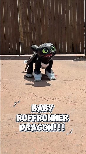 🚨OMG! I just met BABY RUFFRUNNER in Isle of Berk at EPIC UNIVERSE! 🐉✨