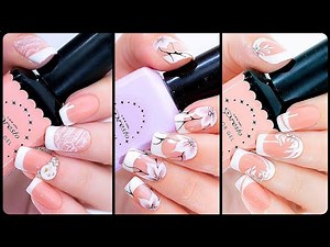 Best Wedding Nail Art Designs 2021 👰‍ Easy DIY French Nails Ideas Compilation for Short & Long Nails