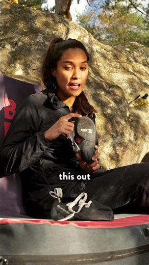 Taking the Evolv Phantom Pro climbing in Fontainebleau