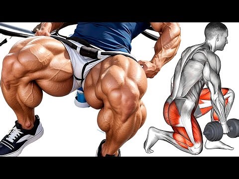 6 Powerful Leg Exercises to Build Bigger Muscular Legs Fast ( Training Routine )
